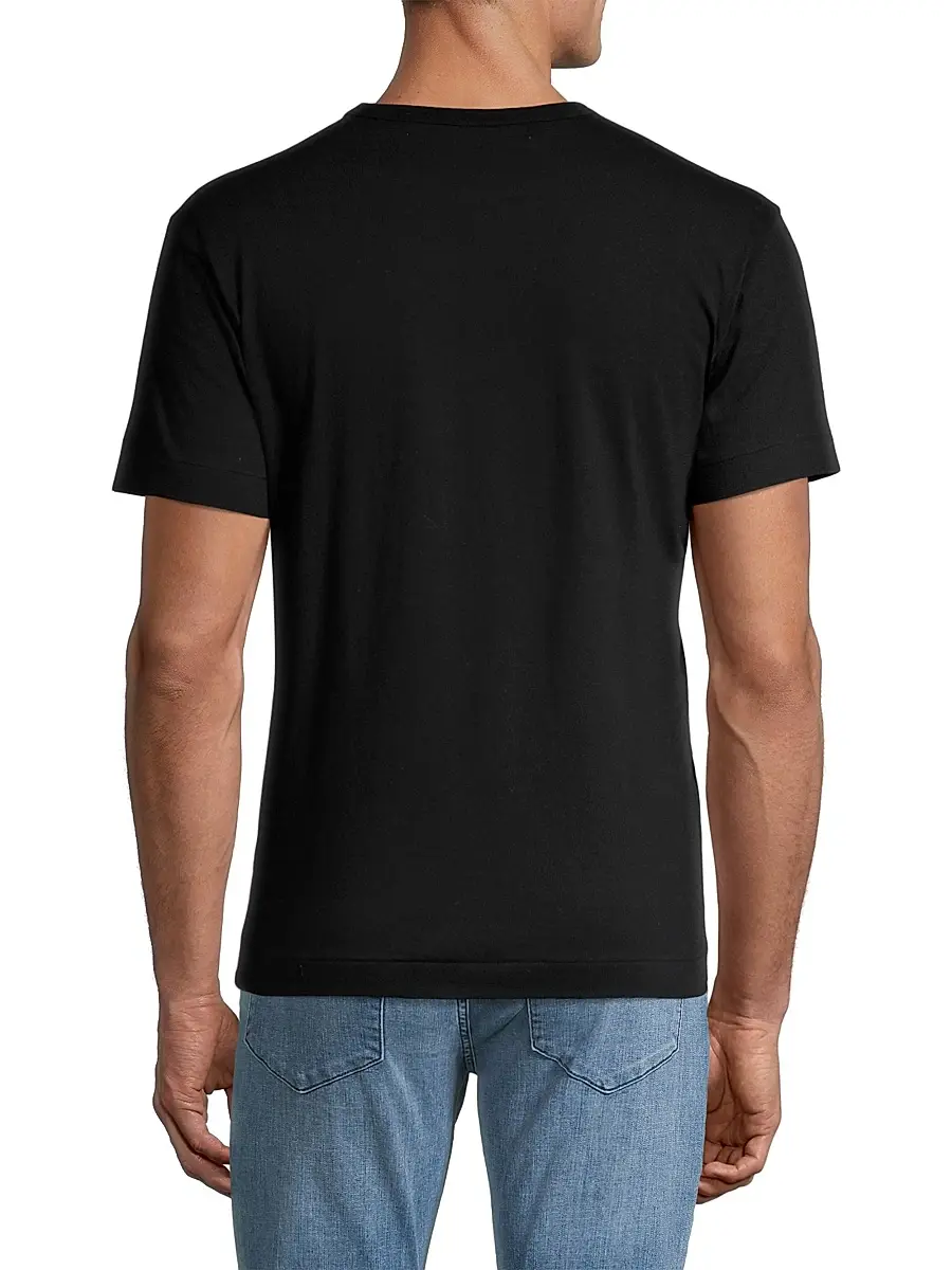 Comme des Garçons PLAY Men Large Heart Cotton Tee | Thumbnail 5 Comme des Garçons PLAY Men Large Heart Cotton Tee | Thumbnail 5
