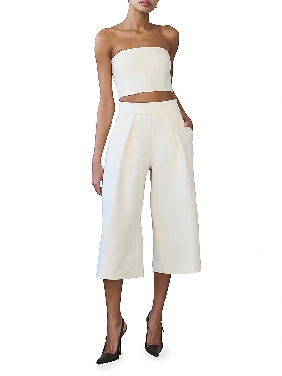 Artemis Diciero Women's Danny Wool-Blend Pants | Thumbnail 2 Artemis Diciero Women's Danny Wool-Blend Pants | Thumbnail 2
