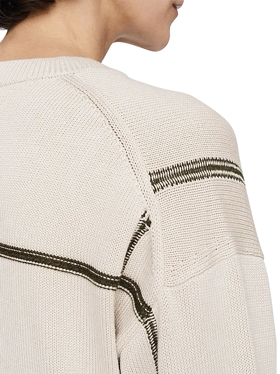 Joseph Women's Silk-Blend Intarsia Sweater | Thumbnail 5 Joseph Women's Silk-Blend Intarsia Sweater | Thumbnail 5