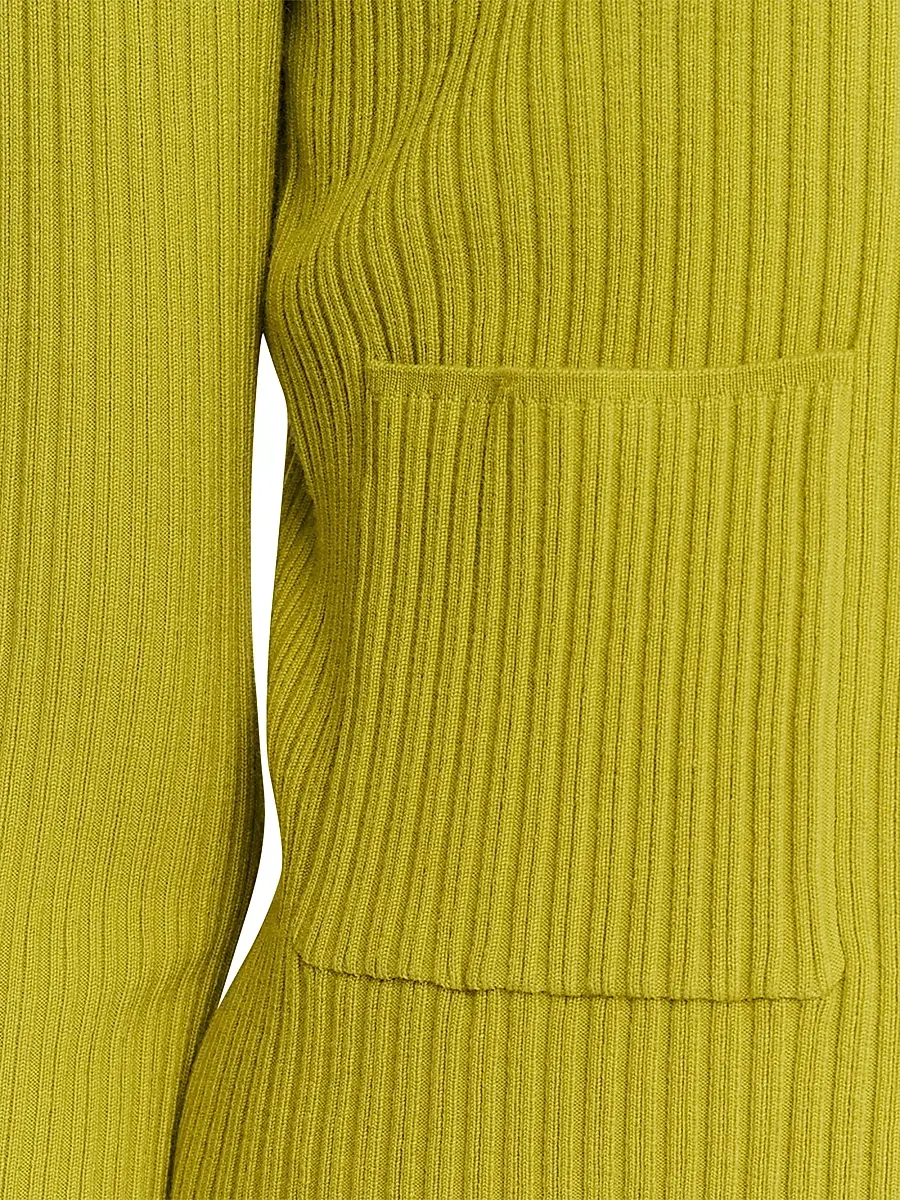 Joseph Women's Merino Wool Ribbed Cardigan | Thumbnail 5 Joseph Women's Merino Wool Ribbed Cardigan | Thumbnail 5