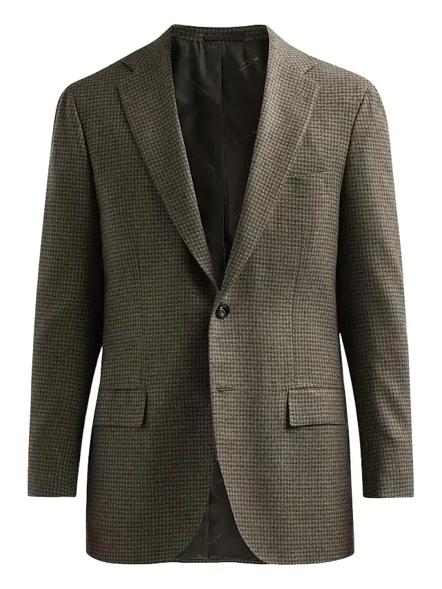 Men's Houndstooth Cashmere Sport Coat Men's Houndstooth Cashmere Sport Coat