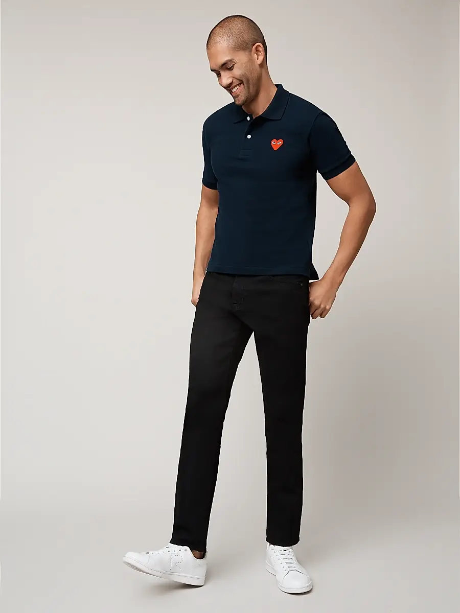 Comme des Garçons PLAY Men Heart Applique Polo | Thumbnail 6 Comme des Garçons PLAY Men Heart Applique Polo | Thumbnail 6