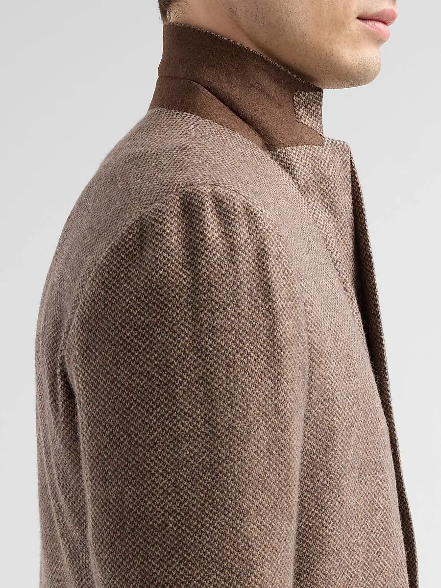 Kiton Men's Woven Cashmere Sport Coat | Thumbnail 7 Kiton Men's Woven Cashmere Sport Coat | Thumbnail 7