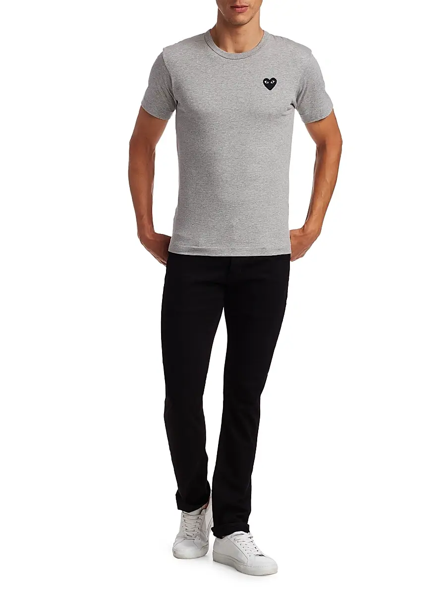 Comme des Garçons PLAY Men Short Sleeve Tee | Thumbnail 2 Comme des Garçons PLAY Men Short Sleeve Tee | Thumbnail 2