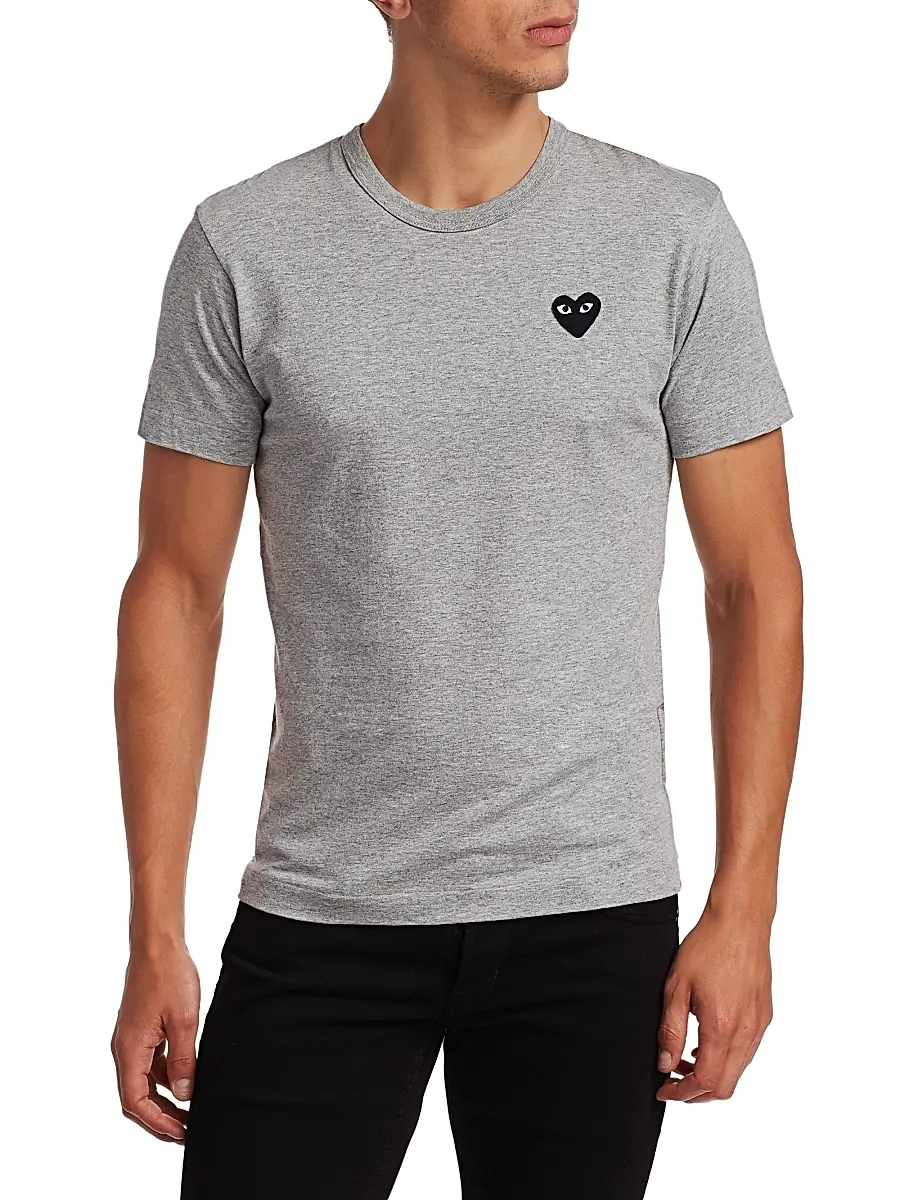 Comme des Garçons PLAY Men Short Sleeve Tee | Thumbnail 3 Comme des Garçons PLAY Men Short Sleeve Tee | Thumbnail 3