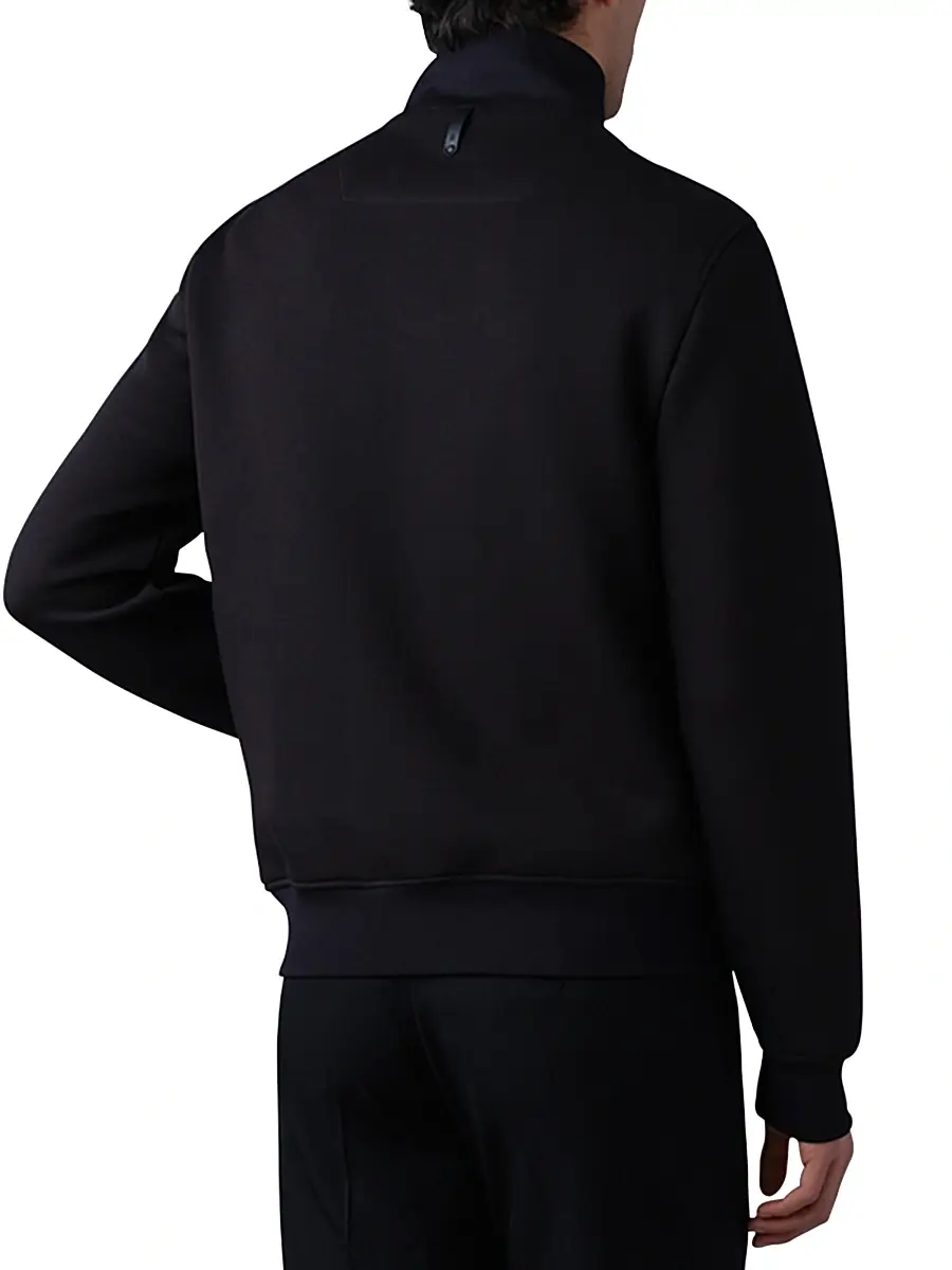 Mackage Men's Collin Mixed-Media Bomber Jacket | Thumbnail 5