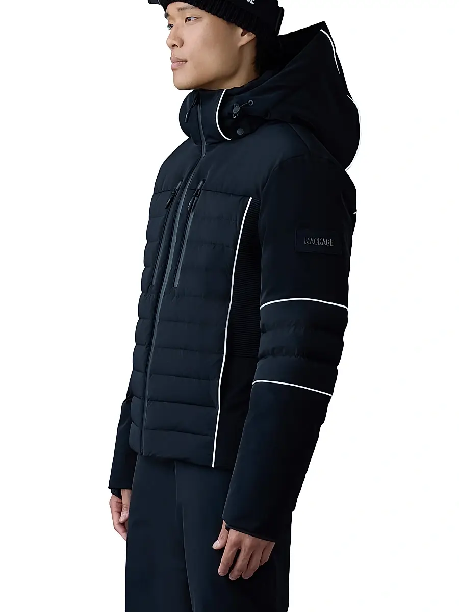 Mackage Men's Jasper Quilted Down Ski Jacket | Thumbnail 4 Mackage Men's Jasper Quilted Down Ski Jacket | Thumbnail 4