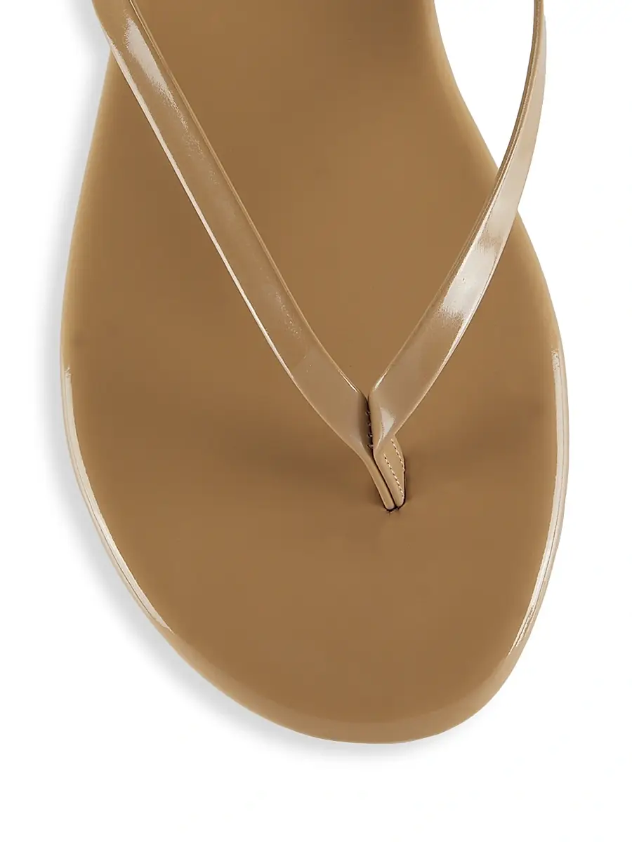 TKEES Women's Foundations Gloss Patent Leather Flip Flops | Thumbnail 4 TKEES Women's Foundations Gloss Patent Leather Flip Flops | Thumbnail 4