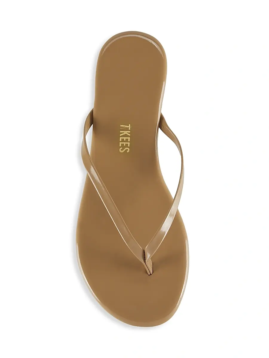 TKEES Women's Foundations Gloss Patent Leather Flip Flops | Thumbnail 5 TKEES Women's Foundations Gloss Patent Leather Flip Flops | Thumbnail 5