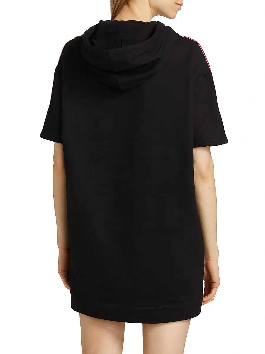 MOSCHINO Women's Mos Under Donna-Velmar Hooded Minidress | Thumbnail 5 MOSCHINO Women's Mos Under Donna-Velmar Hooded Minidress | Thumbnail 5
