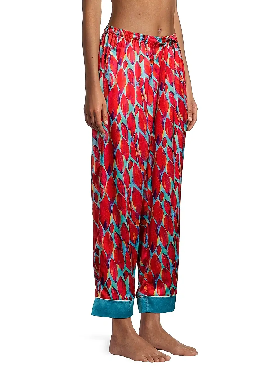 Averie Women's Margot Long Pajama Set | Thumbnail 4