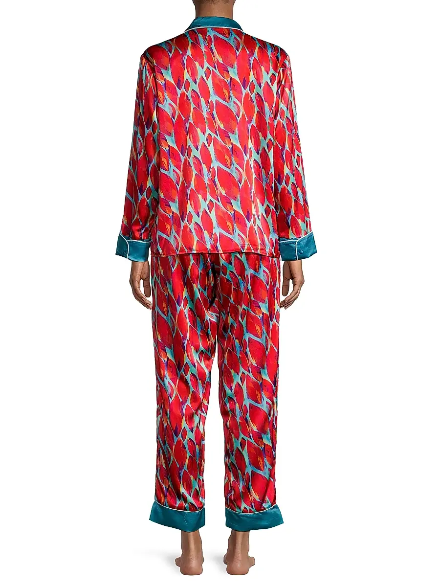 Averie Women's Margot Long Pajama Set | Thumbnail 5