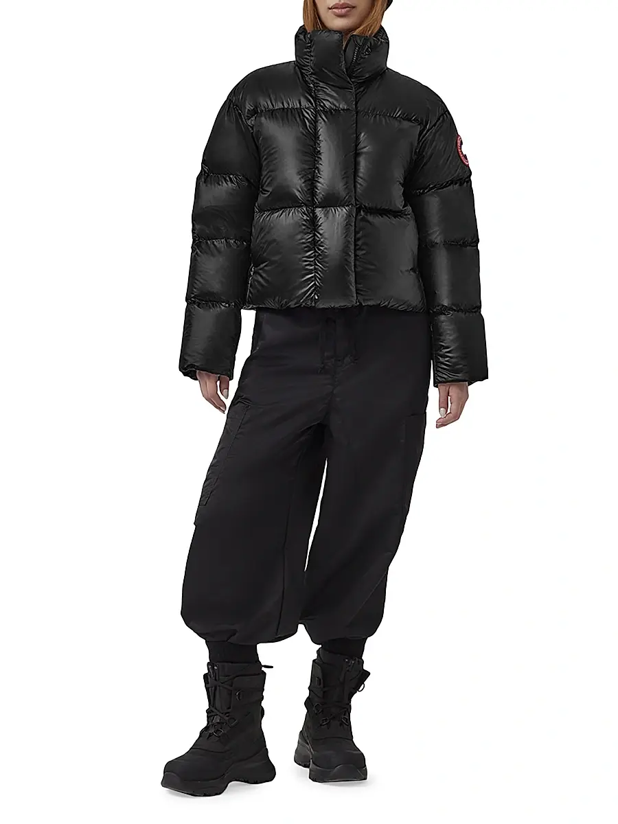 Canada Goose Women's Cypress Cropped Puffer Coat | Thumbnail 2 Canada Goose Women's Cypress Cropped Puffer Coat | Thumbnail 2