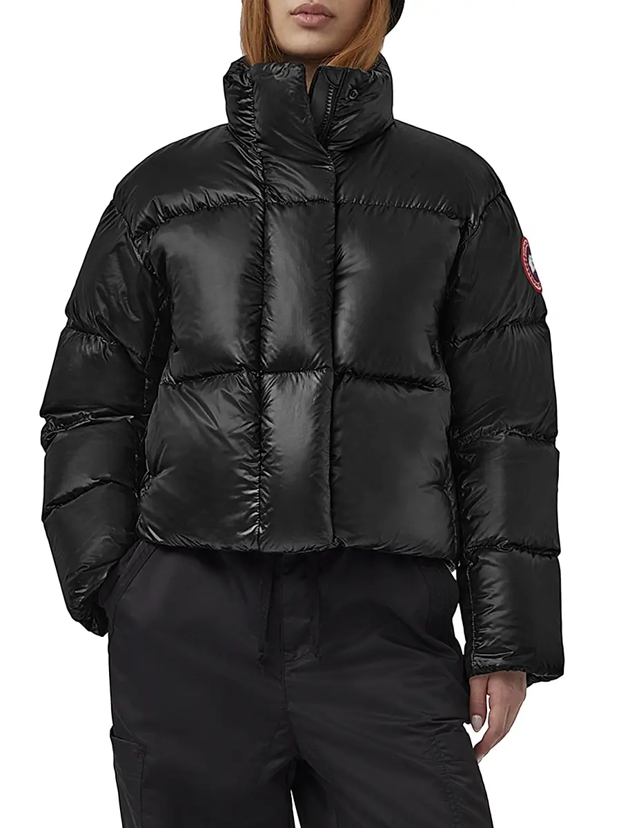 Canada Goose Women's Cypress Cropped Puffer Coat | Thumbnail 3 Canada Goose Women's Cypress Cropped Puffer Coat | Thumbnail 3