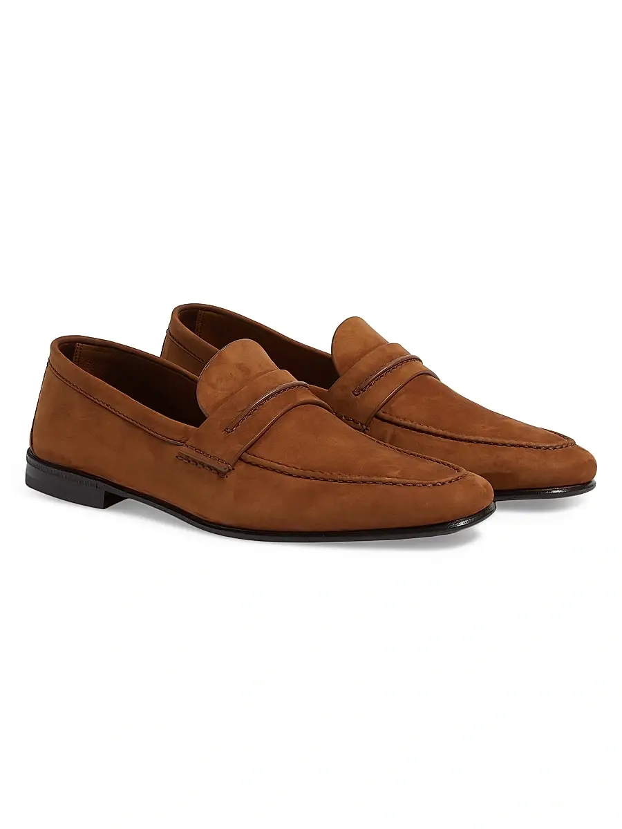 Zegna Men's Secondskin Mocassin Loafers | Thumbnail 2 Zegna Men's Secondskin Mocassin Loafers | Thumbnail 2