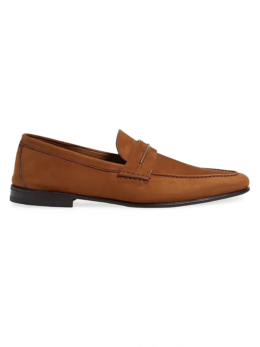 Zegna Men's Secondskin Mocassin Loafers