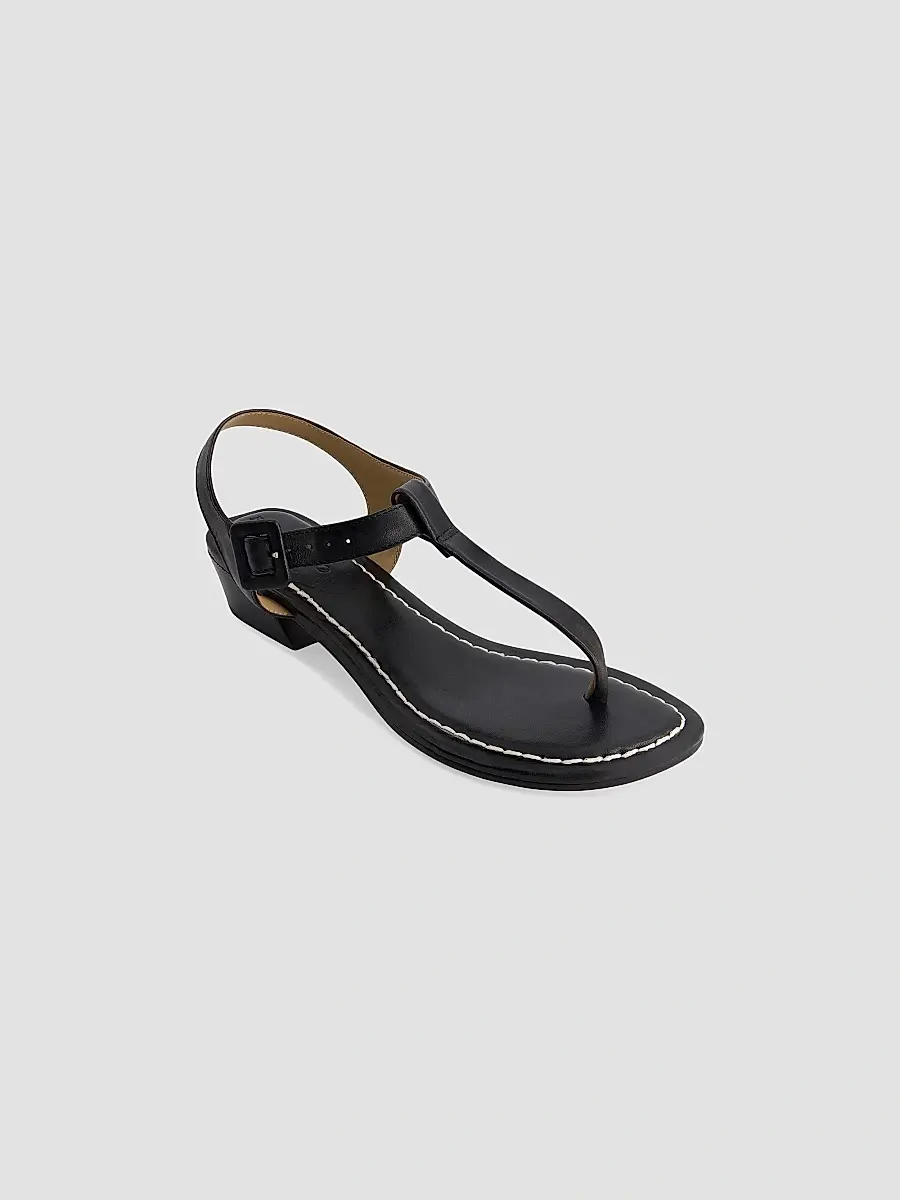 Bernardo Women's Goya Demi-Heel T-Strap Sandals | Thumbnail 2 Bernardo Women's Goya Demi-Heel T-Strap Sandals | Thumbnail 2