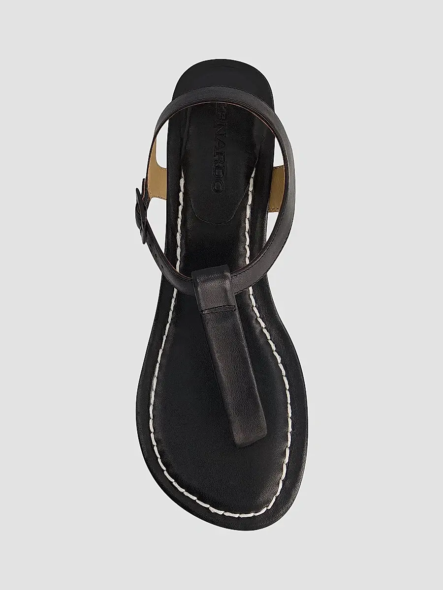 Bernardo Women's Goya Demi-Heel T-Strap Sandals | Thumbnail 3 Bernardo Women's Goya Demi-Heel T-Strap Sandals | Thumbnail 3