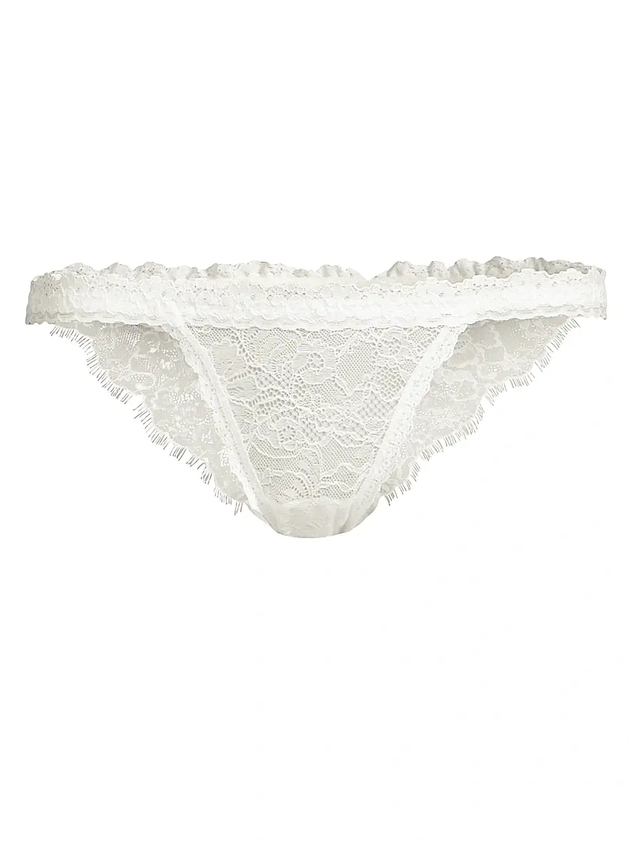 Hanky Panky Women's Wink Brazilian Bikini Panty - Marshmallow - Size Large | Image 1 Hanky Panky Women's Wink Brazilian Bikini Panty - Marshmallow - Size Large | Image 1
