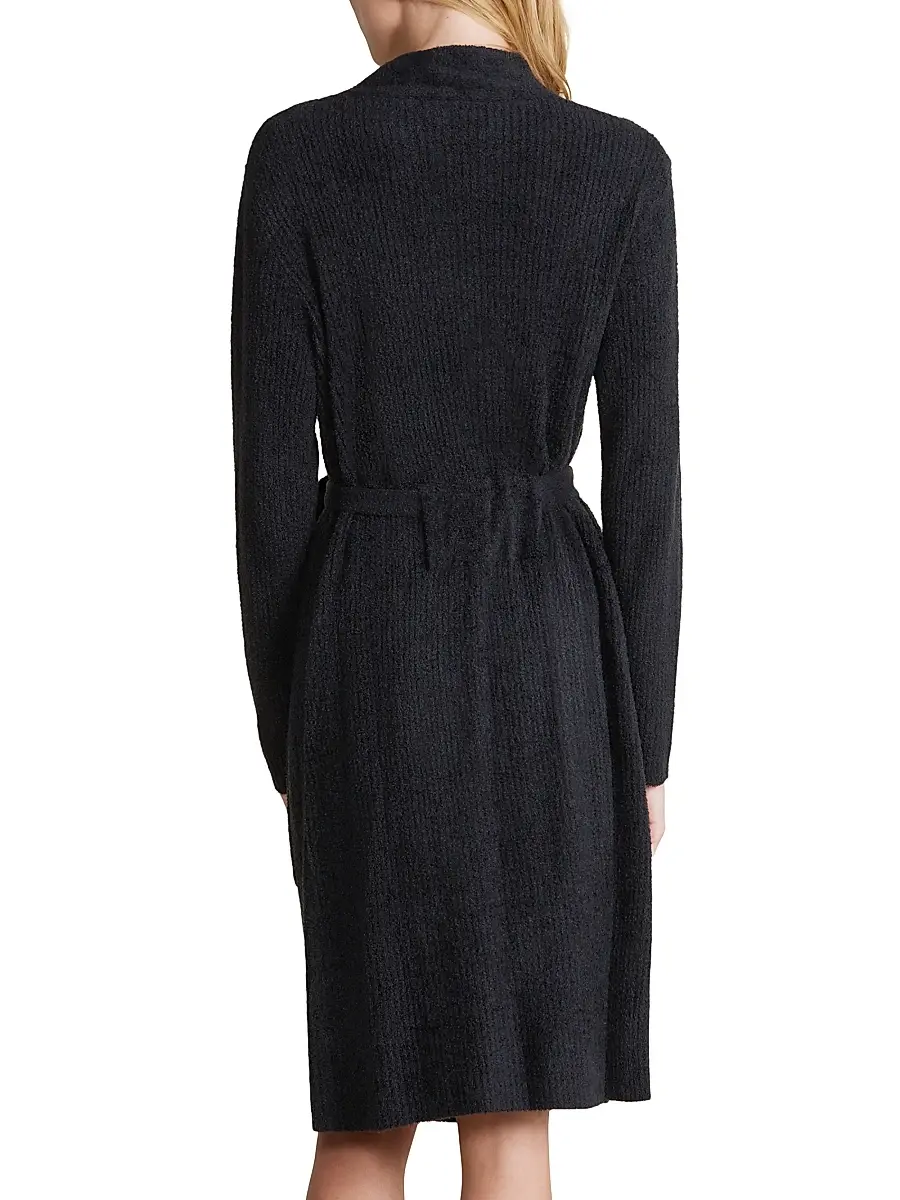 Barefoot Dreams Women's CozyChic Lite Rib-Knit Robe | Thumbnail 6