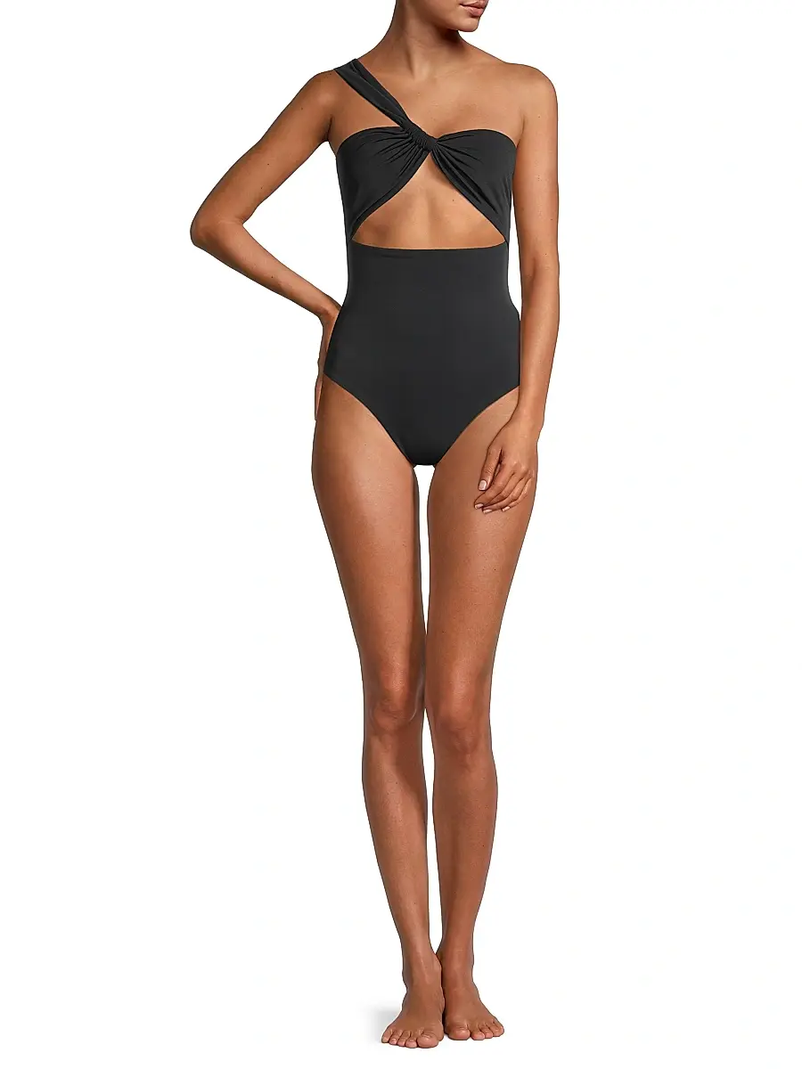SARA CRISTINA Women's Narcissus Twisted One-Piece Swimsuit | Thumbnail 2 SARA CRISTINA Women's Narcissus Twisted One-Piece Swimsuit | Thumbnail 2