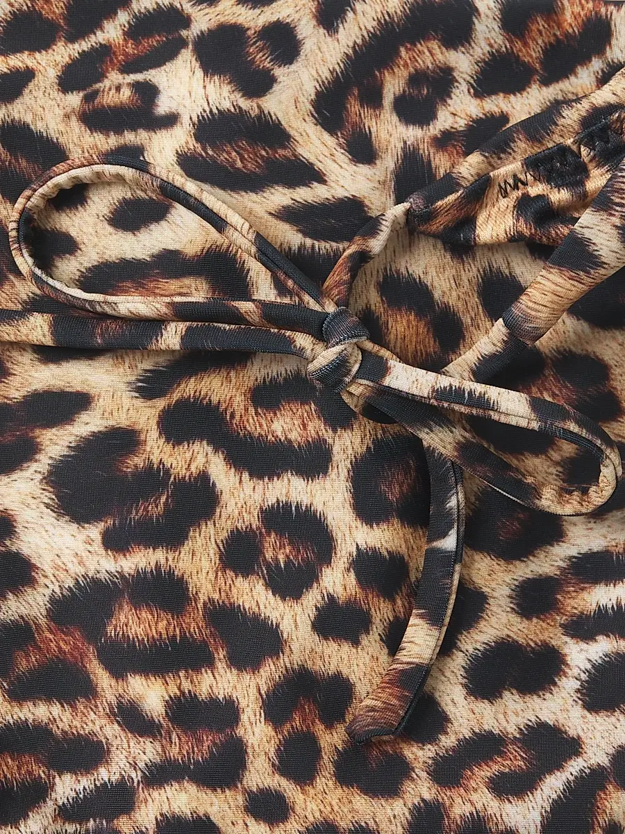 Peixoto Women's Tonie Leopard Print Bikini Bottom | Thumbnail 5