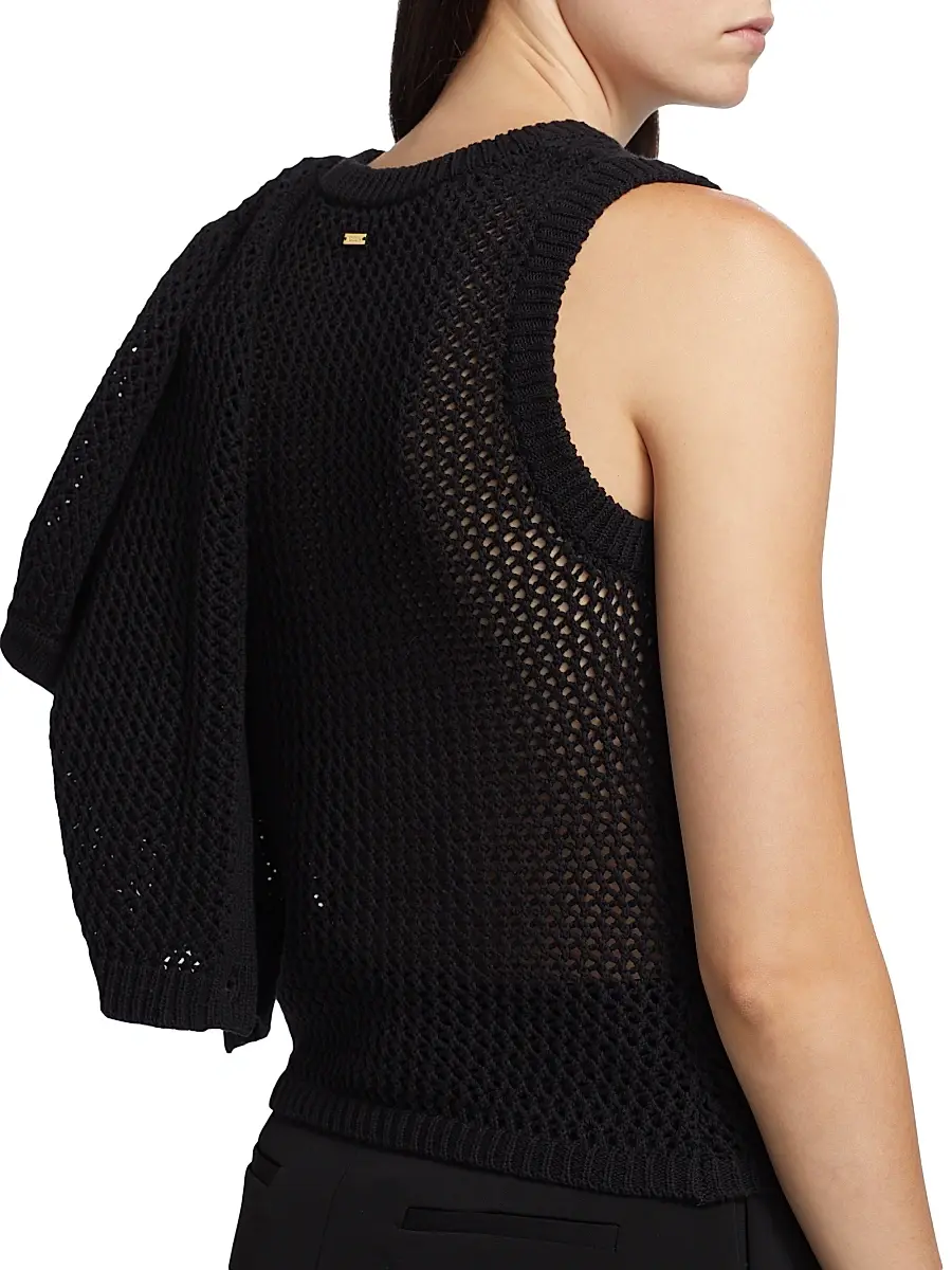 Toccin Women's Estelle Crocheted Cotton Top | Thumbnail 6 Toccin Women's Estelle Crocheted Cotton Top | Thumbnail 6
