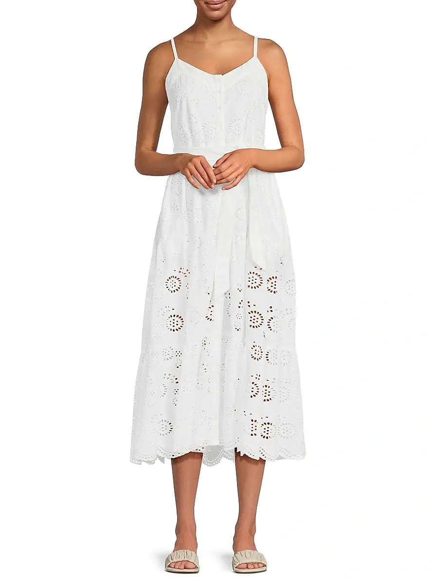 Change of Scenery Women's Addyson Eyelet Dress | Thumbnail 2 Change of Scenery Women's Addyson Eyelet Dress | Thumbnail 2