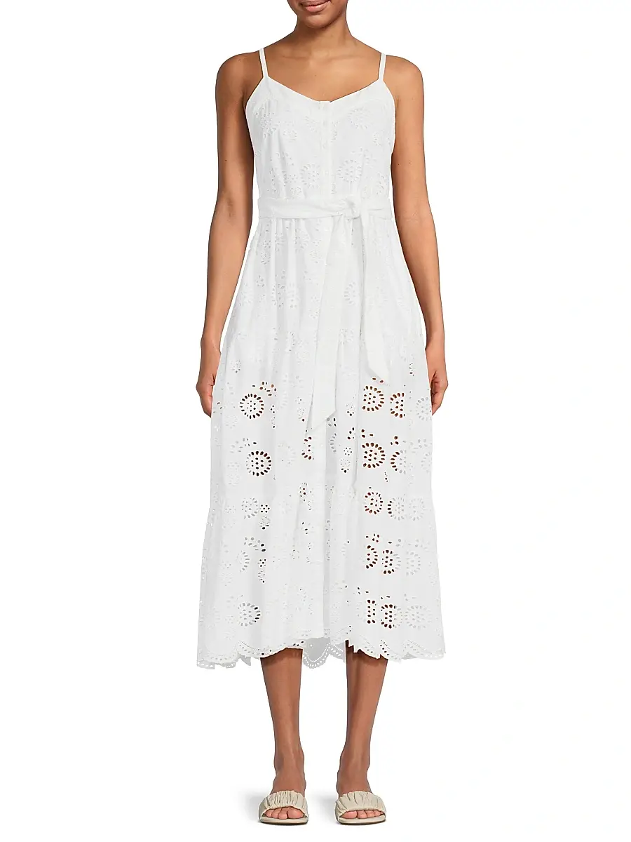 Change of Scenery Women's Addyson Eyelet Dress | Thumbnail 3 Change of Scenery Women's Addyson Eyelet Dress | Thumbnail 3