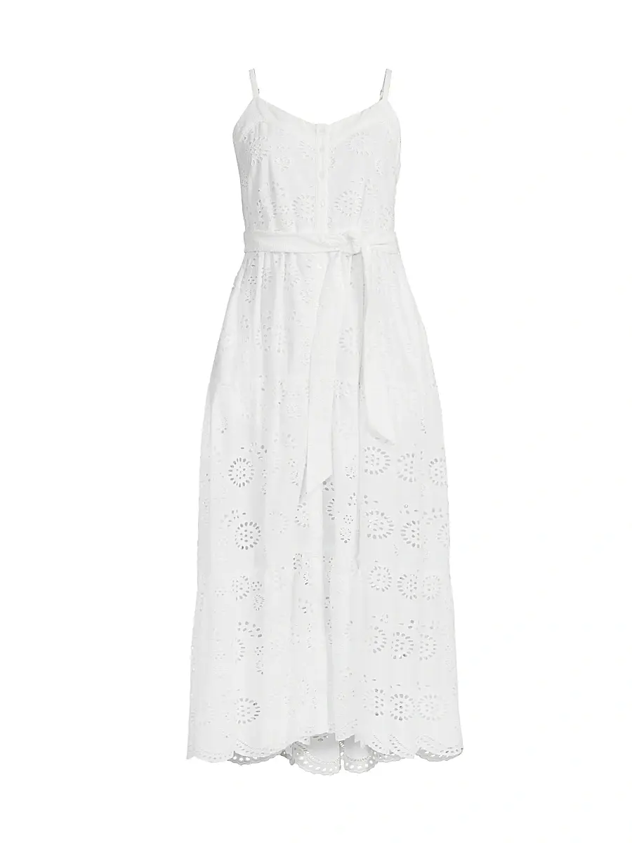 Change of Scenery Women's Addyson Eyelet Dress - Fresh White - Size XS | Image 1 Change of Scenery Women's Addyson Eyelet Dress - Fresh White - Size XS | Image 1