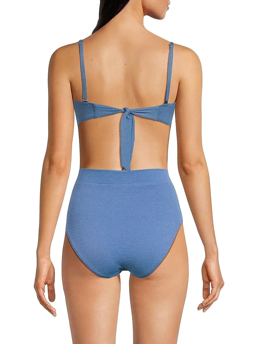 Change of Scenery Women's Nellie Textured Balconette Bikini Top | Thumbnail 5 Change of Scenery Women's Nellie Textured Balconette Bikini Top | Thumbnail 5