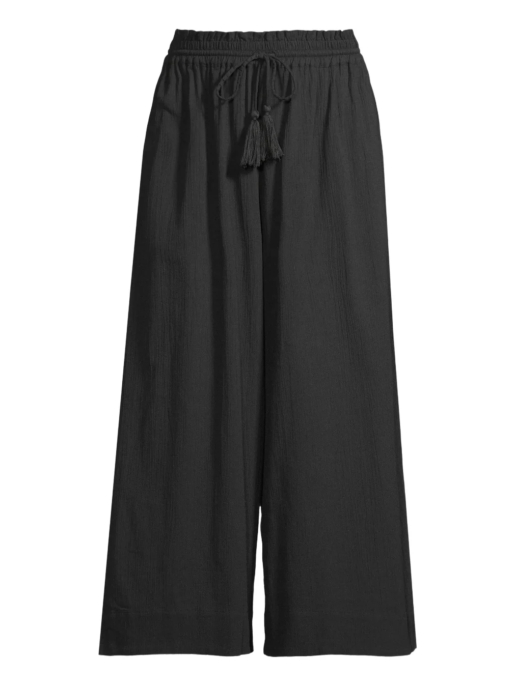 Women's Brooke Wide-Leg Cotton Drawstring Pants