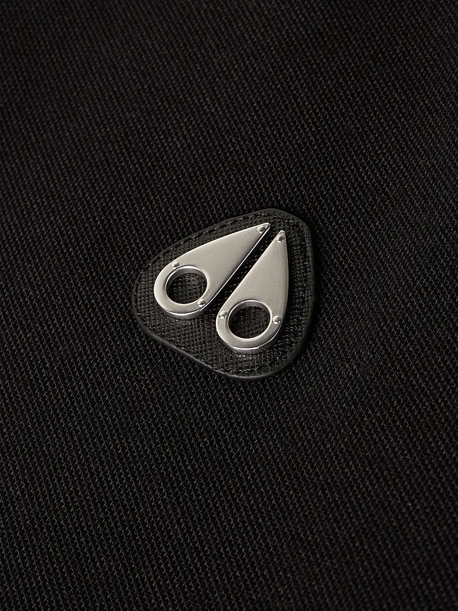 Moose Knuckles Men's Everett Logo Polo Shirt | Thumbnail 6 Moose Knuckles Men's Everett Logo Polo Shirt | Thumbnail 6