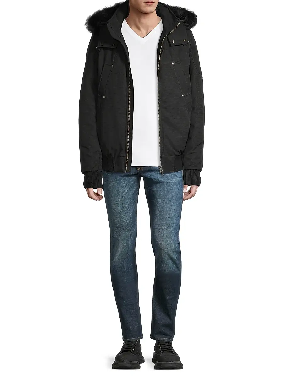 Moose Knuckles Men's Ballistics Bomber Jacket | Thumbnail 2 Moose Knuckles Men's Ballistics Bomber Jacket | Thumbnail 2