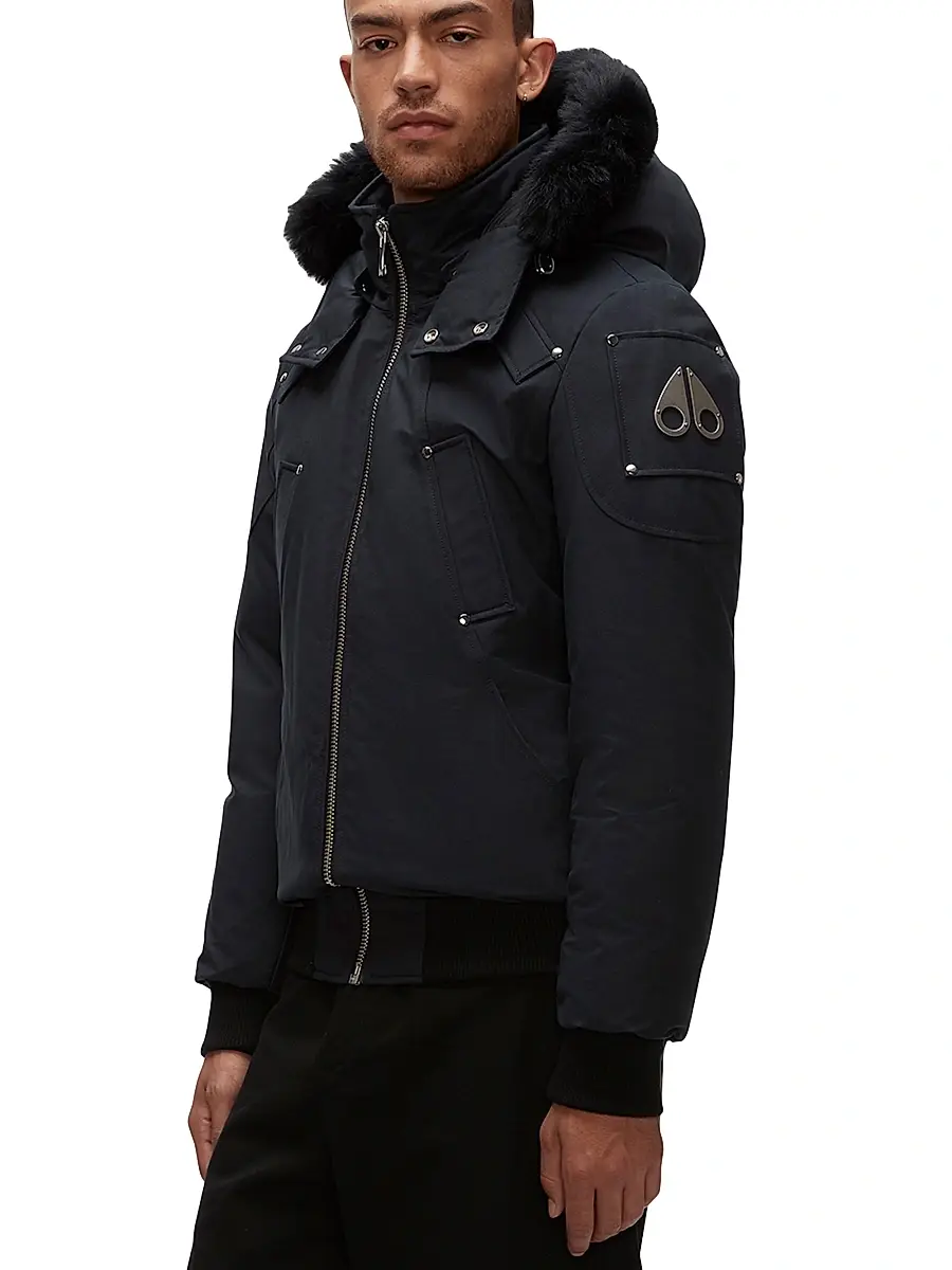 Moose Knuckles Men's Ballistics Bomber Jacket | Thumbnail 4 Moose Knuckles Men's Ballistics Bomber Jacket | Thumbnail 4