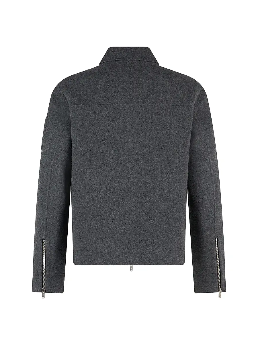 Moose Knuckles Men's Jacque Wool-Cashmere-Silk Jacket | Thumbnail 3 Moose Knuckles Men's Jacque Wool-Cashmere-Silk Jacket | Thumbnail 3