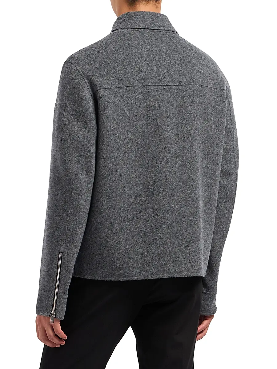 Moose Knuckles Men's Jacque Wool-Cashmere-Silk Jacket | Thumbnail 5 Moose Knuckles Men's Jacque Wool-Cashmere-Silk Jacket | Thumbnail 5