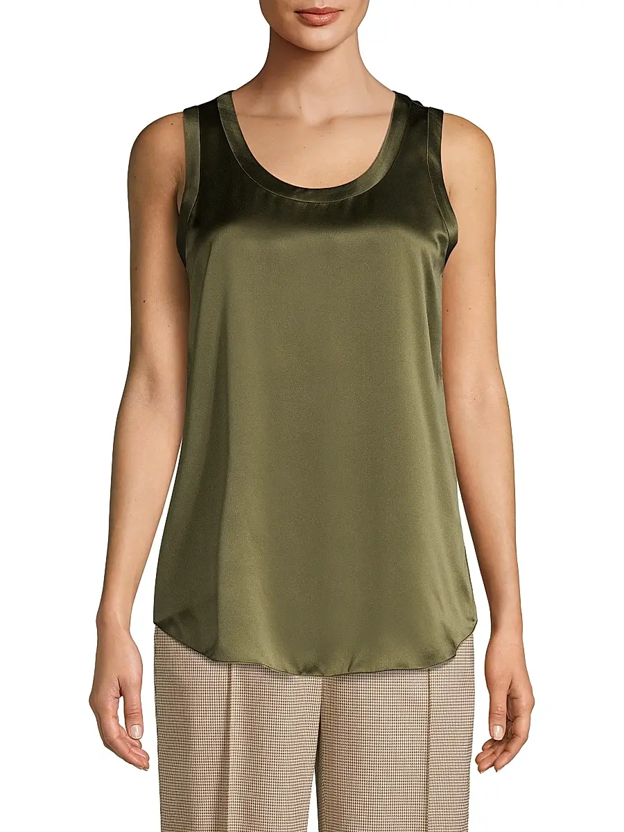 Lafayette 148 New York Women's Reversible Perla Tank | Thumbnail 3 Lafayette 148 New York Women's Reversible Perla Tank | Thumbnail 3