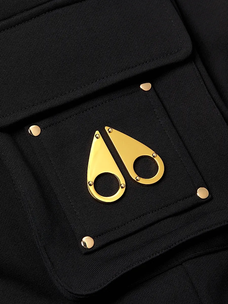 Moose Knuckles Men's Icon Sportswear Gold Clemont Cargo Joggers | Thumbnail 6 Moose Knuckles Men's Icon Sportswear Gold Clemont Cargo Joggers | Thumbnail 6