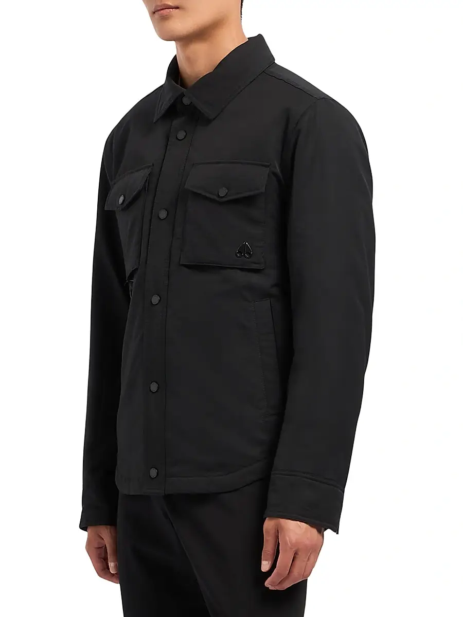 Moose Knuckles Men's West Insulated Shirt Jacket | Thumbnail 4 Moose Knuckles Men's West Insulated Shirt Jacket | Thumbnail 4