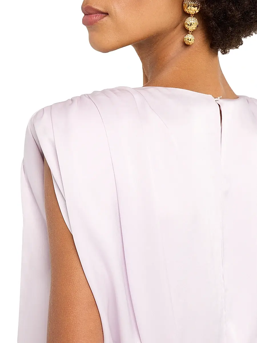 Toccin Women's Floral Sleeveless Blouson Midi-Dress | Thumbnail 6 Toccin Women's Floral Sleeveless Blouson Midi-Dress | Thumbnail 6