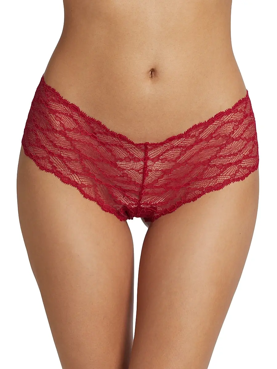 Kiki de Montparnasse Women's Mon Cheri Scalloped Boy'short | Thumbnail 3