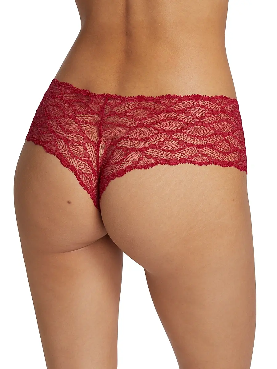Kiki de Montparnasse Women's Mon Cheri Scalloped Boy'short | Thumbnail 4