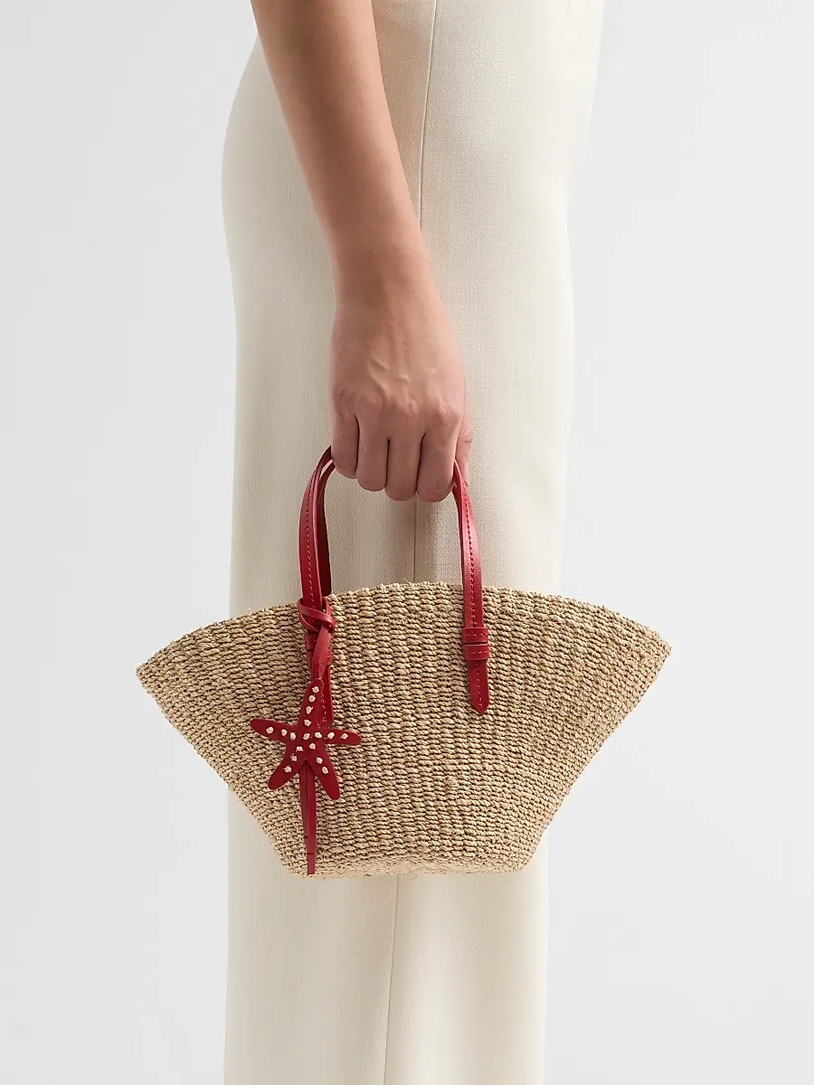 POOLSIDE Women's The East West Mini Tote Bag | Thumbnail 4 POOLSIDE Women's The East West Mini Tote Bag | Thumbnail 4