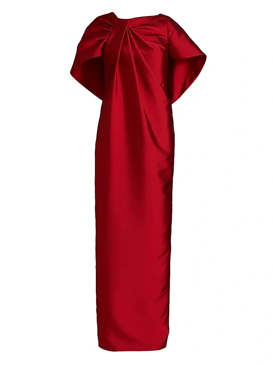 Atelier Prabal Gurung Women's Meryl Draped Satin Gown | Image 1 Atelier Prabal Gurung Women's Meryl Draped Satin Gown | Image 1