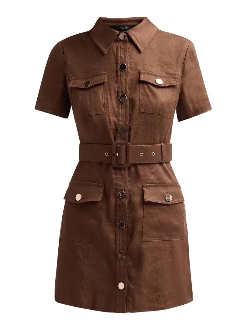 Toccin Women's Lydia Snap-Front Dress
