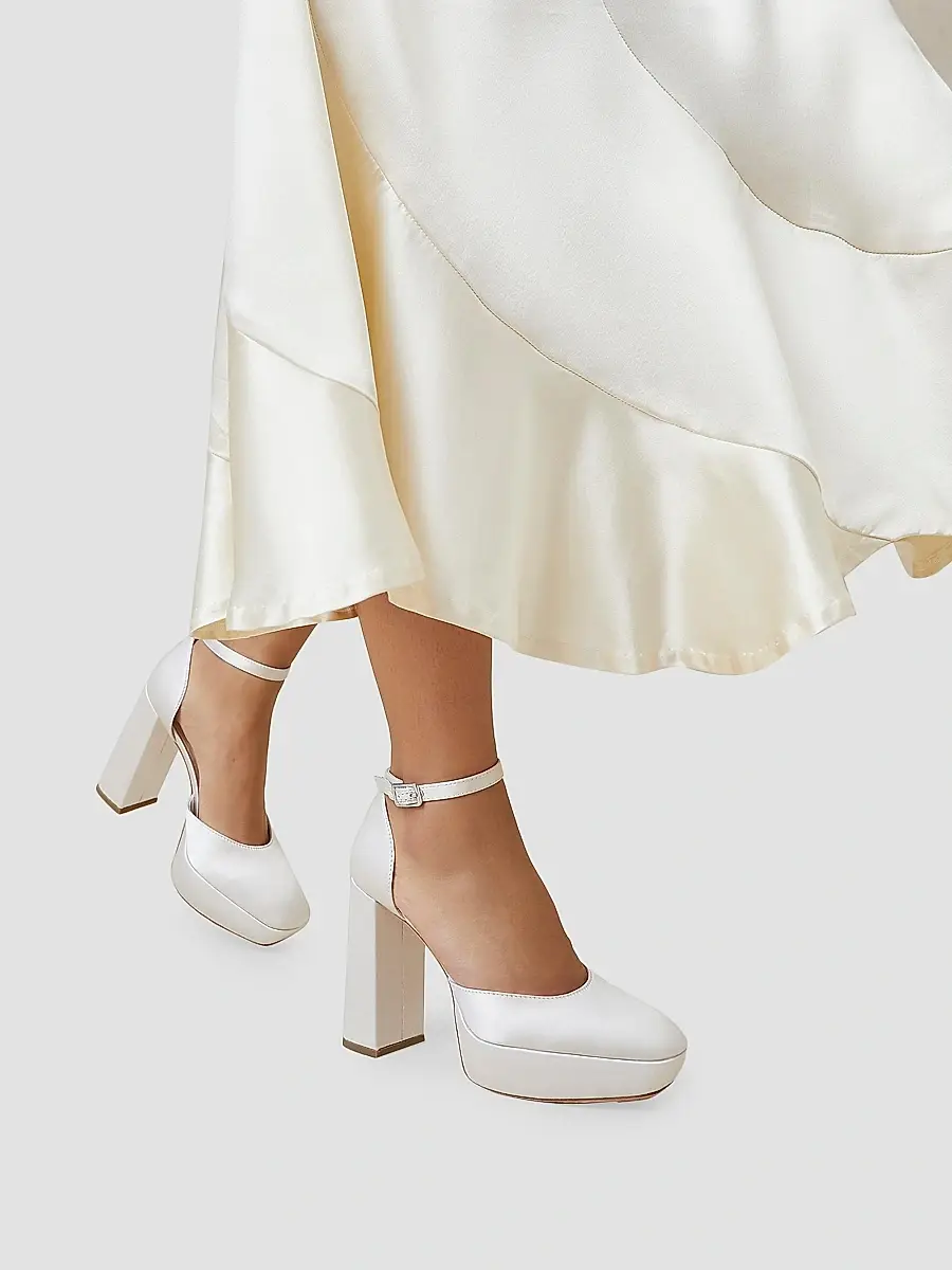 Loeffler Randall Women's Selina Ankle-Strap Platform Pumps | Thumbnail 3 Loeffler Randall Women's Selina Ankle-Strap Platform Pumps | Thumbnail 3