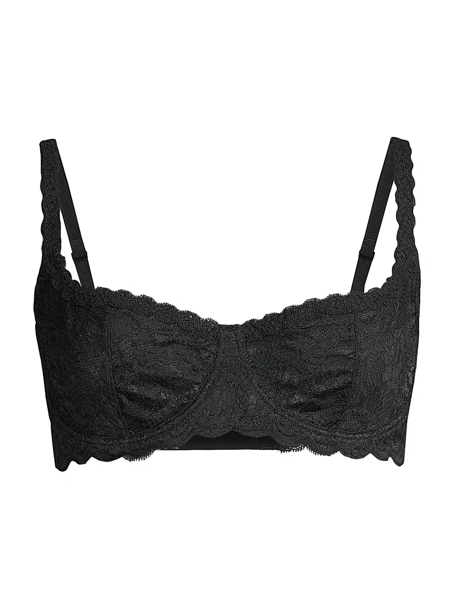Cosabella Women's Never Say Never Lace Balconette Bra - Black | Image 1 Cosabella Women's Never Say Never Lace Balconette Bra - Black | Image 1