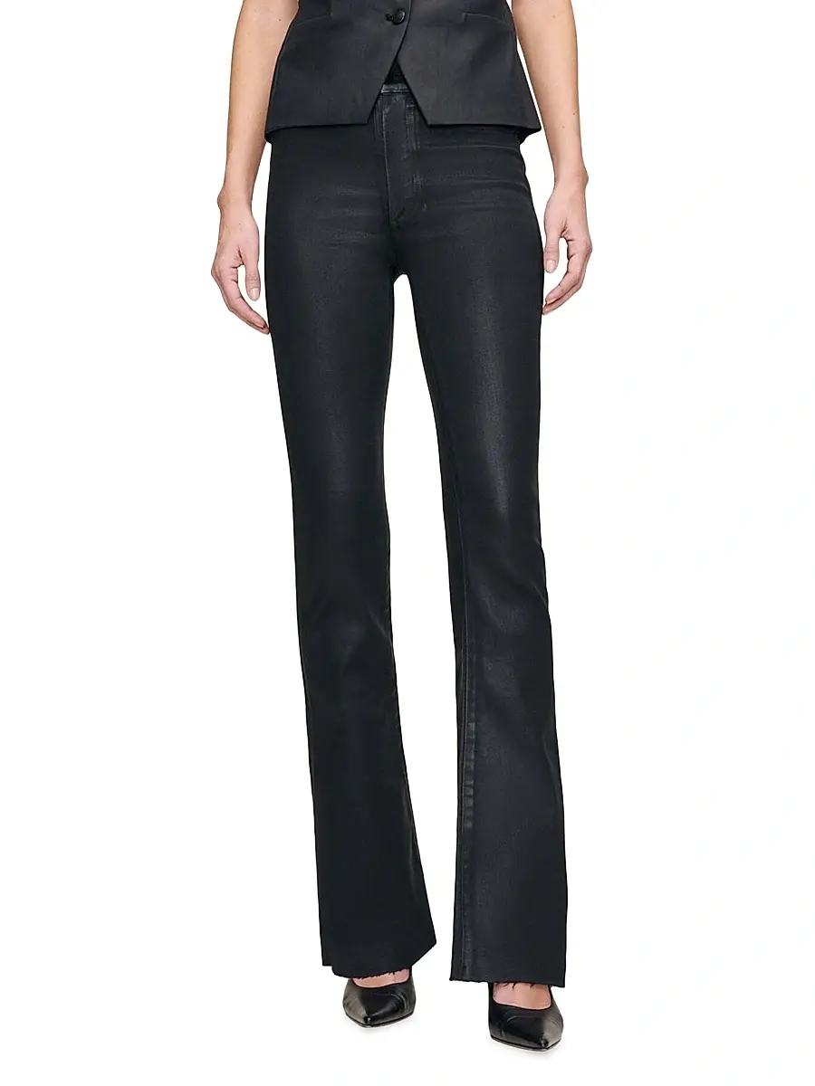 DL1961 Women's Bridget Bootcut High Rise Instasculpt Coated Jeans | Thumbnail 3 DL1961 Women's Bridget Bootcut High Rise Instasculpt Coated Jeans | Thumbnail 3