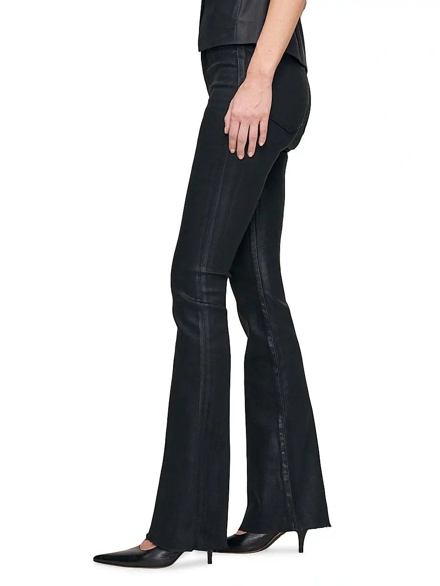 DL1961 Women's Bridget Bootcut High Rise Instasculpt Coated Jeans | Thumbnail 4 DL1961 Women's Bridget Bootcut High Rise Instasculpt Coated Jeans | Thumbnail 4